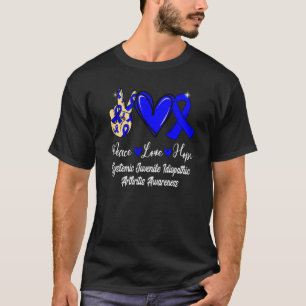 Systemic Juvenile Idiopathic Arthritis SJIA Peace  T-Shirt