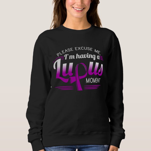Systemic Lupus Erythematosus Awareness Survivor SL Sweatshirt (Front)