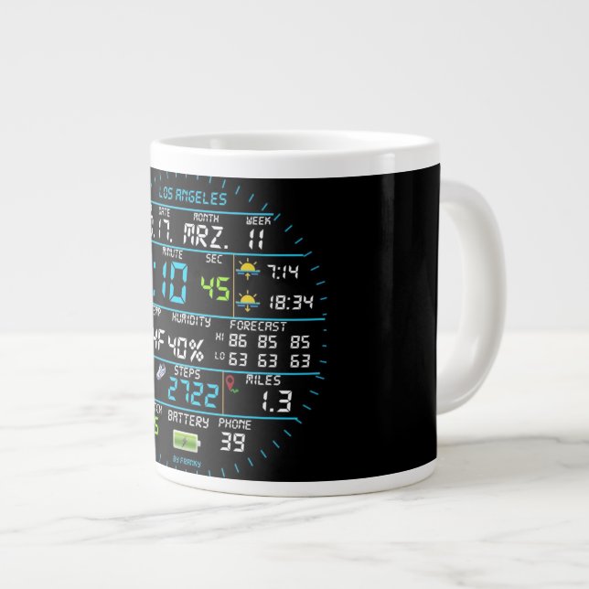 Systems Administrator "Uptime" Mug (Front Right)