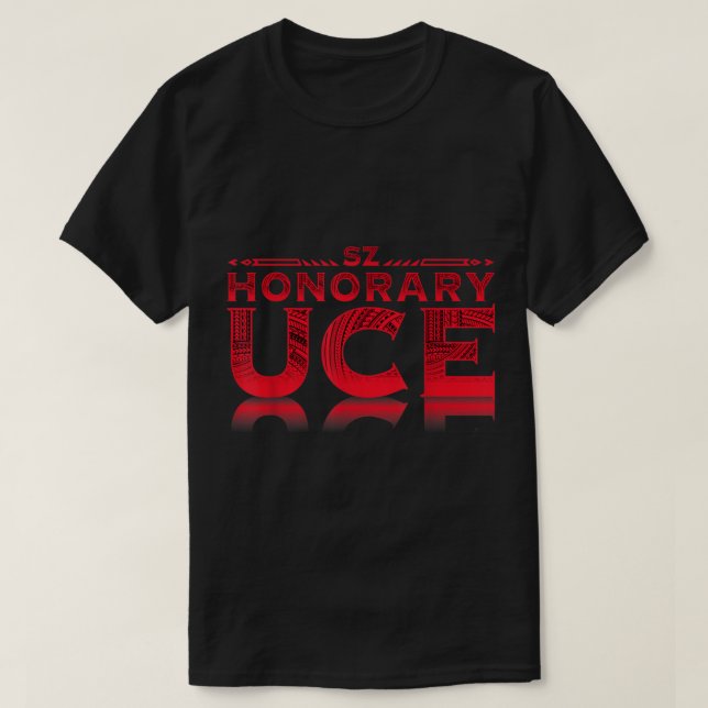 SZ HONORARY UCE Originale ORANGE DESIGN With WE TH T-Shirt (Design Front)