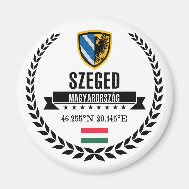 Szeged Magnet (Front)