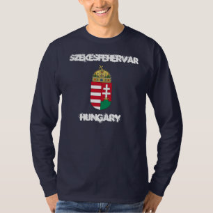 Szekesfehervar, Hungary with coat of arms T-Shirt