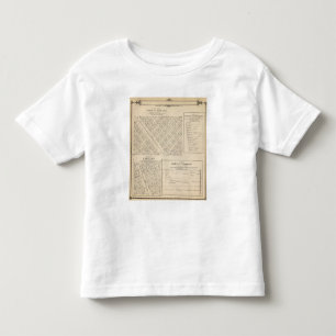 T16S R24E Tulare County Section Map Toddler T-Shirt