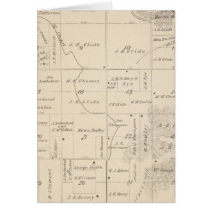 T16S R25E Tulare County Section Map