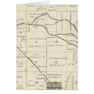 T17S R25E Tulare County Section Map