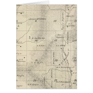 T17S R27E Tulare County Section Map