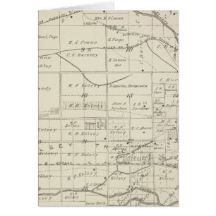 T18S R24E Tulare County Section Map