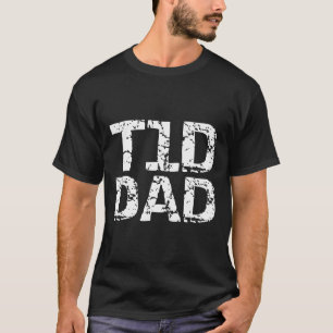 T1d Dad For Men Distressed Type 1 Diabetes Father T-Shirt