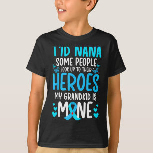 T1d Diabetes Warrior Nana Grandma Type 1 Diabetes T-Shirt