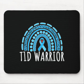 T1d Diabetes Warrior Rainbow Type 1 Diabetes Mouse Pad