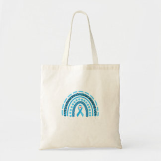 T1d Diabetes Warrior Rainbow Type 1 Diabetes Tote Bag