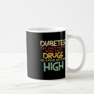 T1D Diabetic Type 1 Diabetes Awareness Men Women K Coffee Mug