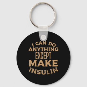 T1d Diabetic Type 1 Diabetes Awareness Men Women K Key Ring