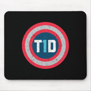 T1d Diabetic Type 1 Diabetes Awareness Men Women K Mouse Pad