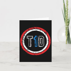 T1d Emblem Type 1 Diabetes Awareness Card