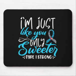 T1d Kids Diabetes Awareness Mouse Pad