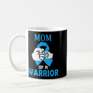 T1d Mum - Mum Of A Warrior For Diabetes Awareness Coffee Mug