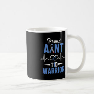 T1D Proud Aunt Diabetes Awareness Type 1 Insulin P Coffee Mug