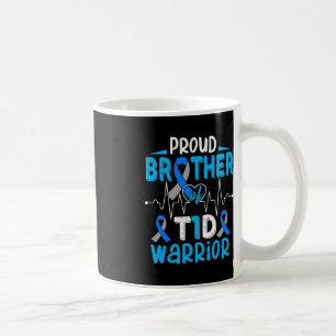 T1D Proud Brother Diabetes Awareness Type 1 Insuli Coffee Mug