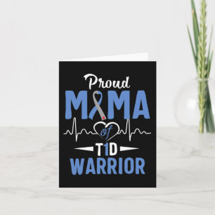 T1D Proud Mama Diabetes Awareness Type 1 Insulin P Card