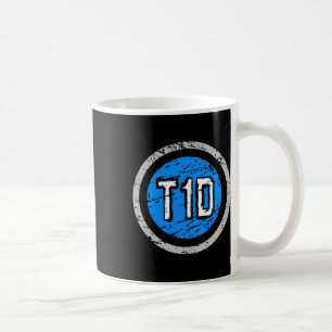T1d Type 1 Superhero Emblem Diabetes Awareness Coffee Mug