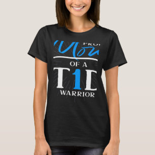 T1D Warrior Diabetes Awareness Month Mom Diabetes T-Shirt