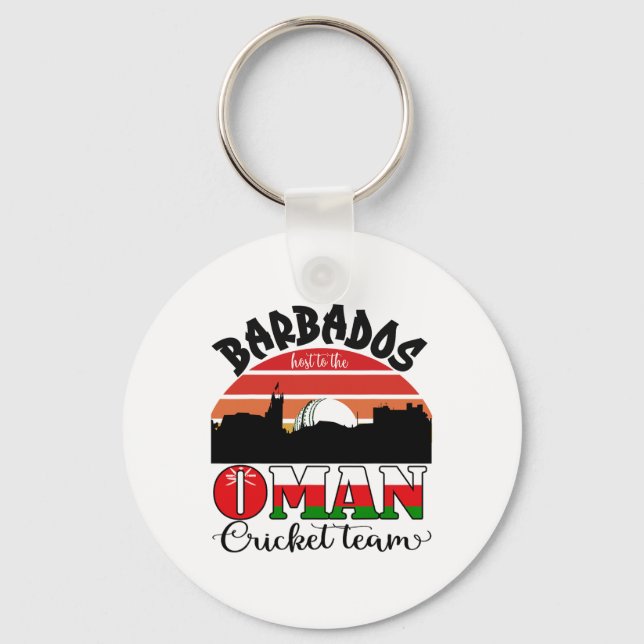T20 Cricket Rdos Host To The Namibia Cricket Team  Key Ring (Front)