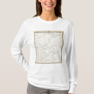 T21S R24E Tulare County Section Map T-Shirt