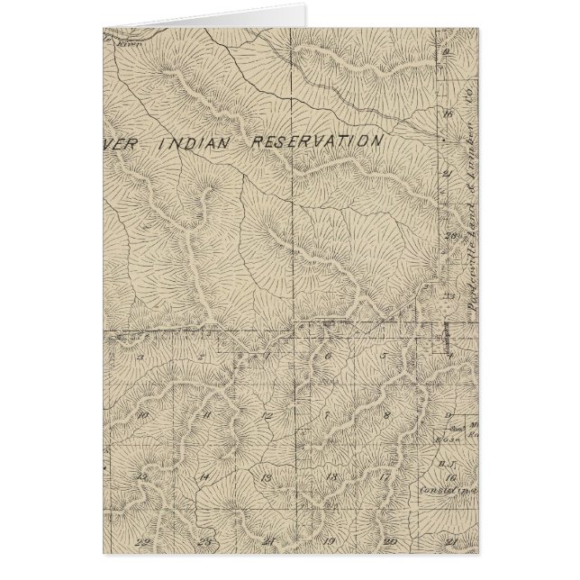 T2223S R3031E Tulare County Section Map (Front)