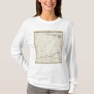 T22S R27E Tulare County Section Map T-Shirt