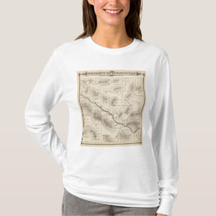T24S R28E Tulare County Section Map T-Shirt