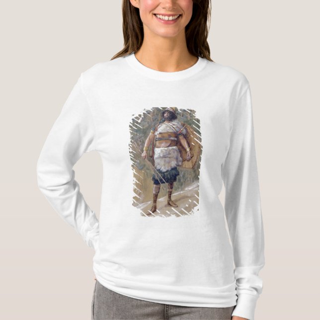 T30121 An Old Testament Warrior (w/c on paper) T-Shirt (Front)