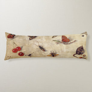 T31567 A Study of Various Insects, Fruit and Anima Body Cushion