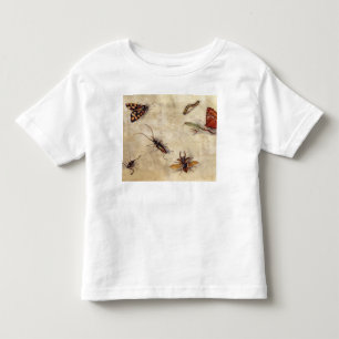 T31567 A Study of Various Insects, Fruit and Anima Toddler T-Shirt