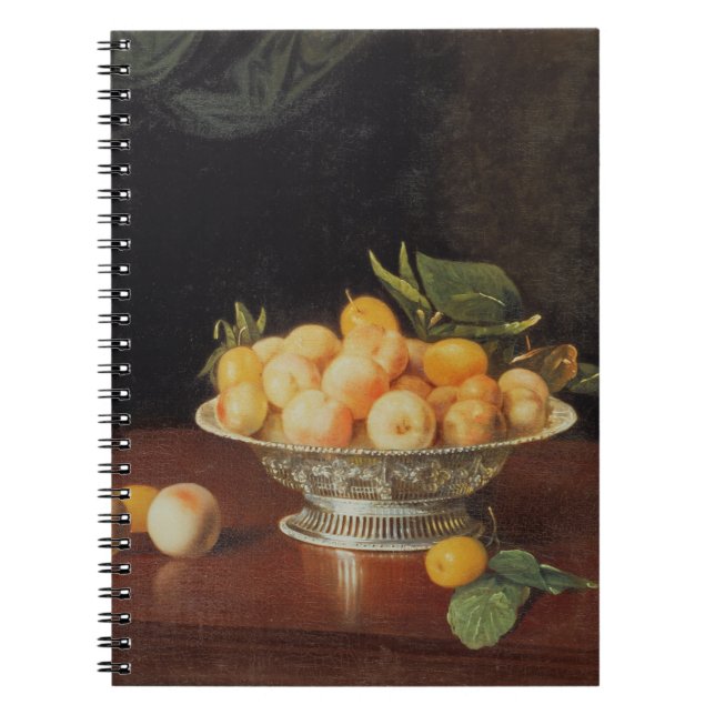 T32176 Still Life of Peaches, c.1700 Notebook (Front)