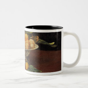 T32176 Still Life of Peaches, c.1700 Two-Tone Coffee Mug