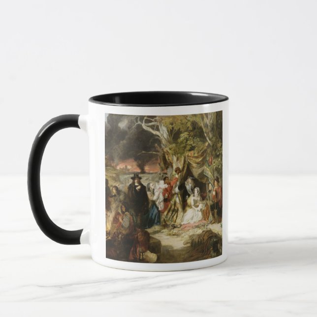 T32191 Highgate Fields During the Great Fire of Lo Mug (Left)