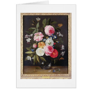 T32512 Still Life of Flowers in a Vase, 1661 (see