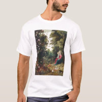 T32789 The Madonna and Child in a Landscape (panel