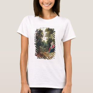 T32789 The Madonna and Child in a Landscape (panel T-Shirt