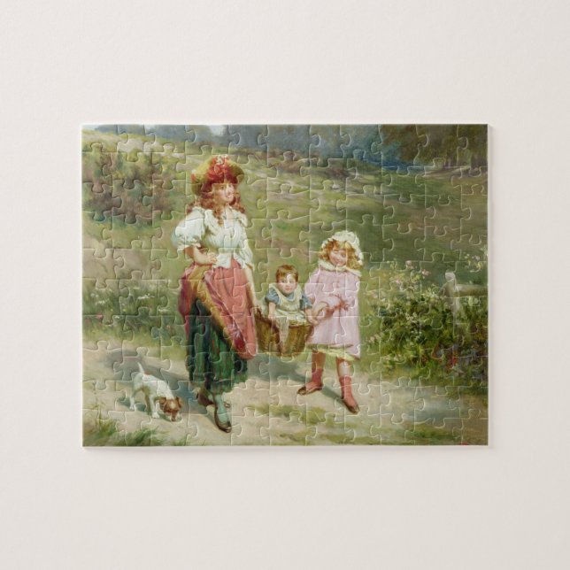 T33572 To Market, To Buy a Fat Pig Jigsaw Puzzle (Horizontal)