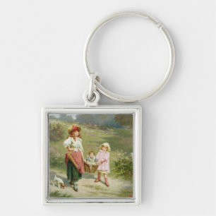 T33572 To Market, To Buy a Fat Pig Key Ring