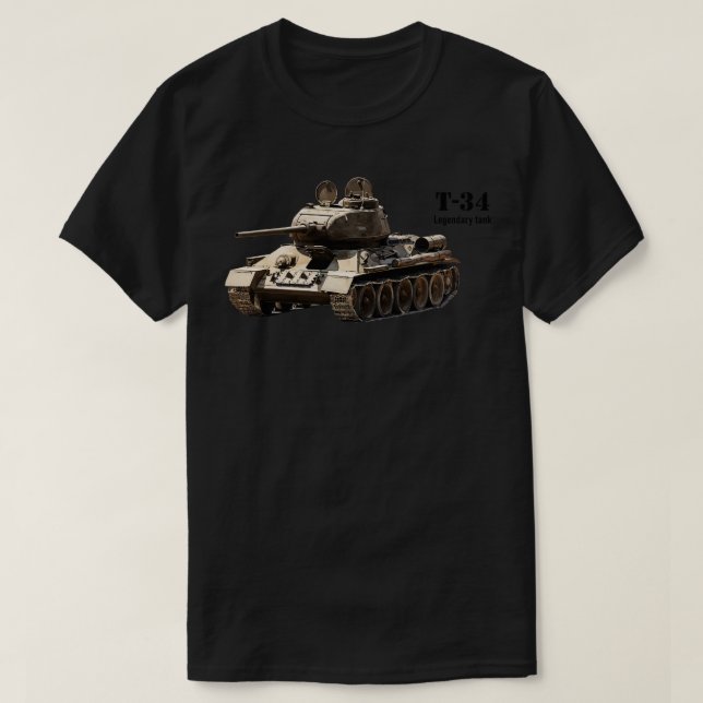T34 1 T-Shirt (Design Front)