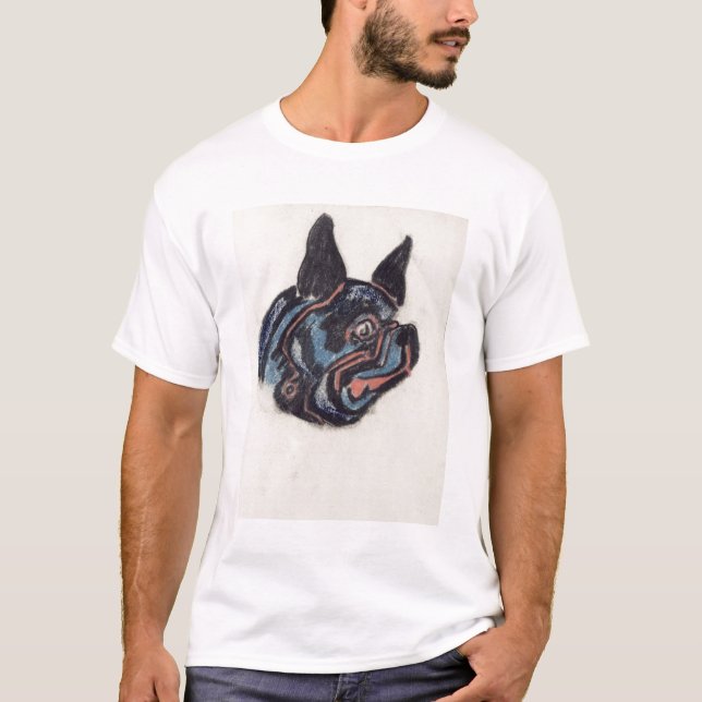 T35228 Dog (pastel on paper) T-Shirt (Front)