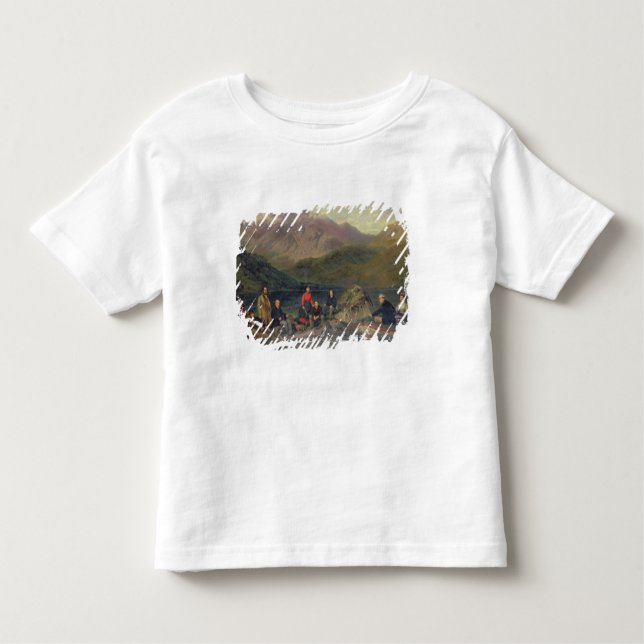 T7833 Fishing at Haweswater Toddler T-Shirt (Front)