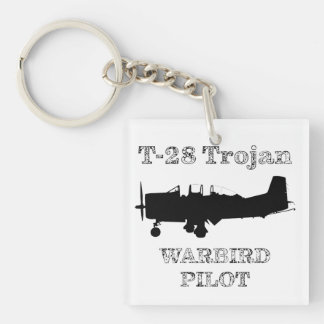 T-28 Trojan Warbird Pilot Key Ring