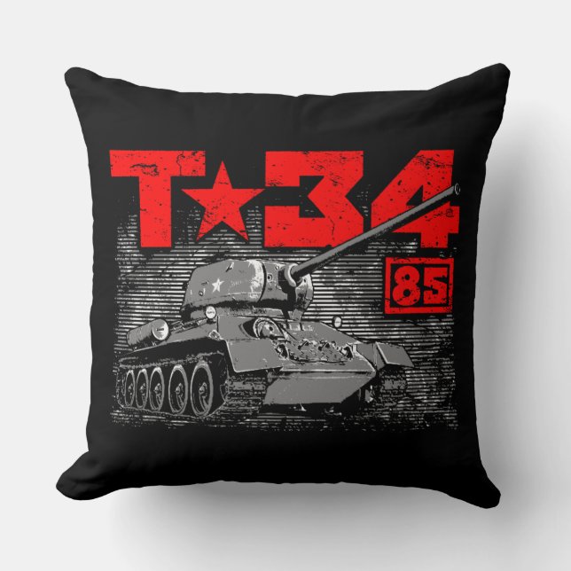 T-34-85 Soviet medium tank Cushion (Front)