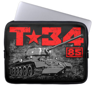 T-34-85 Soviet medium tank Laptop Sleeve