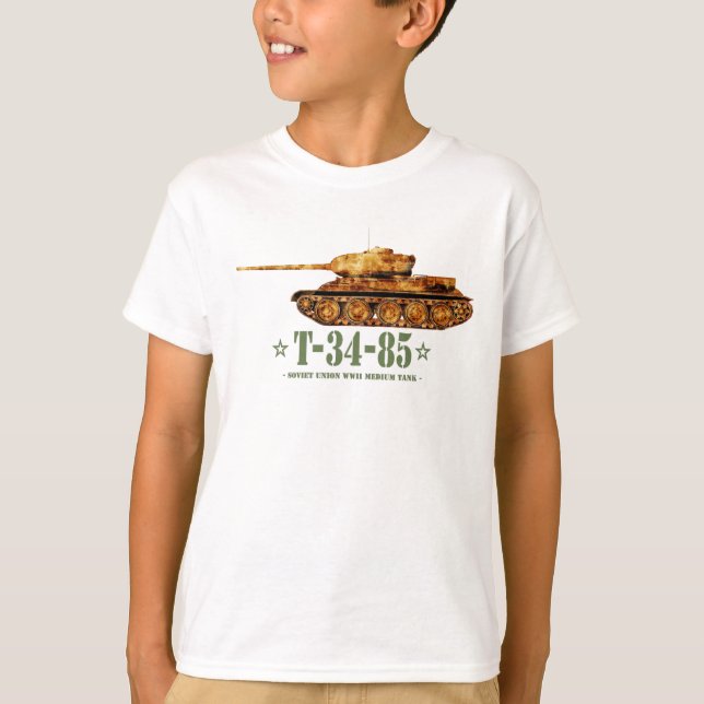 T-34-85 World War Two Soviet Medium Tank WWII (Front)
