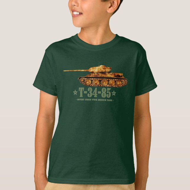 T-34-85 World War Two Soviet Medium Tank WWII (Front)